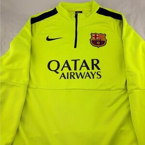 Nike Barcelona FC Quarter Zip Meduim